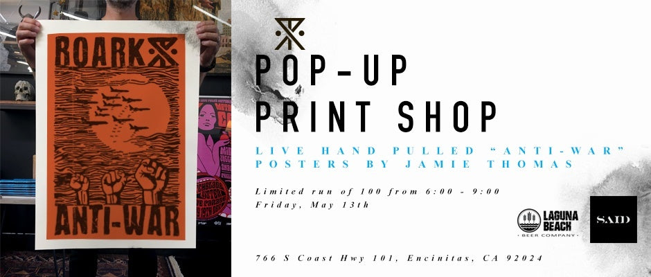 POP-UP PRINT SHOP!