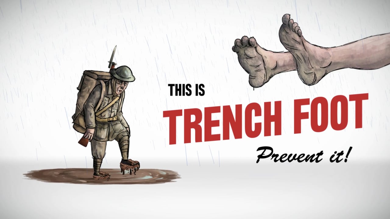 TRENCH FOOT: HOW TO SAVE YOUR FEET IN A FLOOD