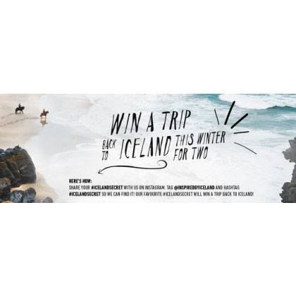 WIN A TRIP TO ICELAND!