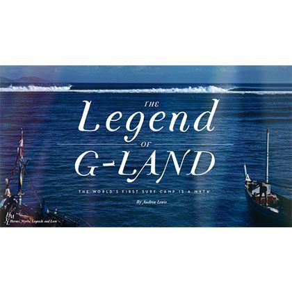 THE LEGEND OF G-LAND!